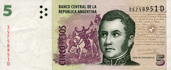 Argentinischer PesoArgentine Peso ARS